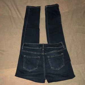 Maurice’s, dark wash high rise skinny jeans, medium, regular length, like new